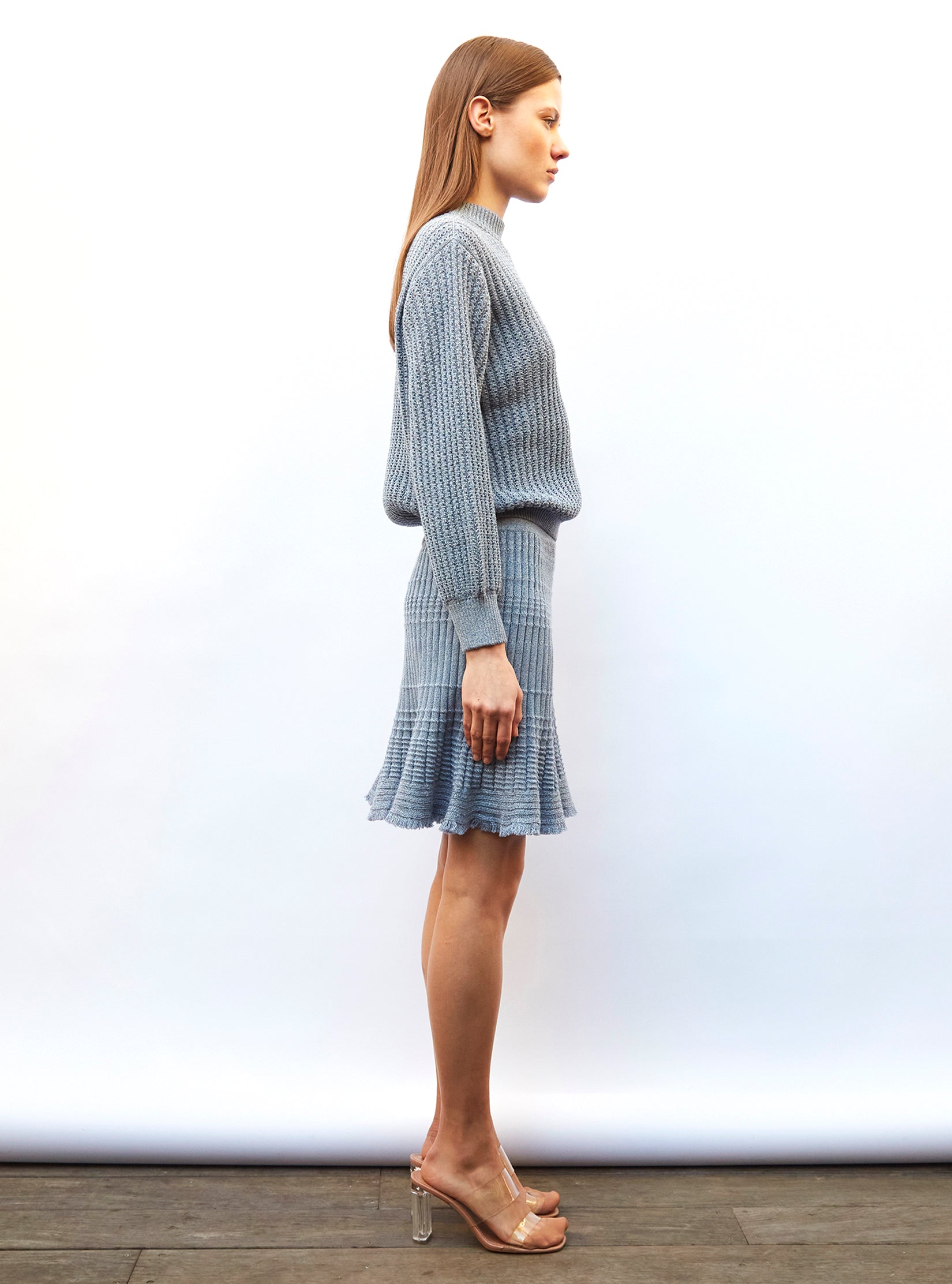 Thin cable hot sale knit sweater