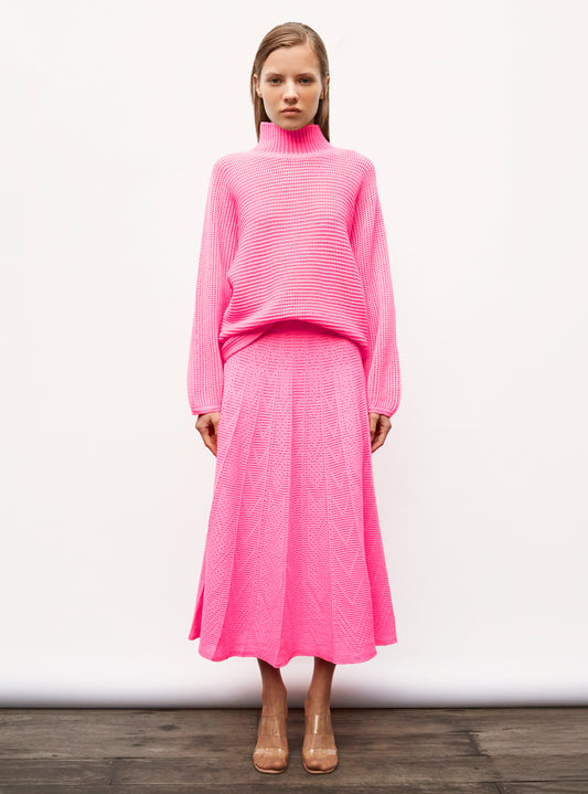 molli fine skirt in wool knit