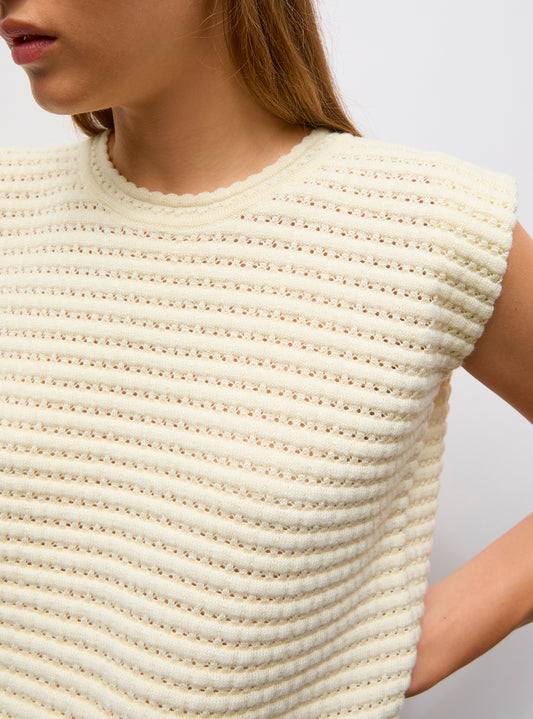 molli jewel-knit top