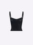 Brassiere broderie anglaise noir profond - Molli