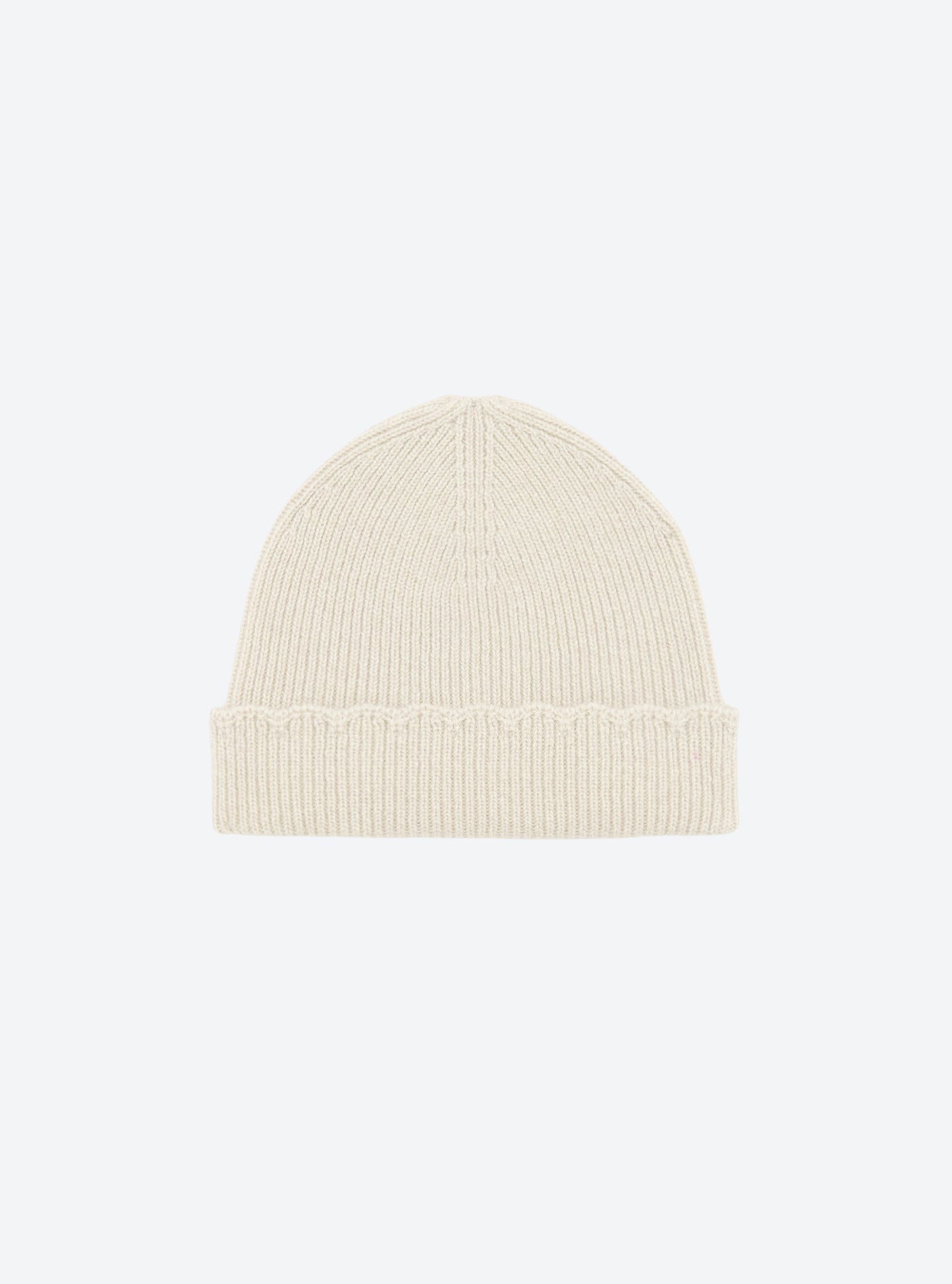 molli scalloped ribbed knit hat