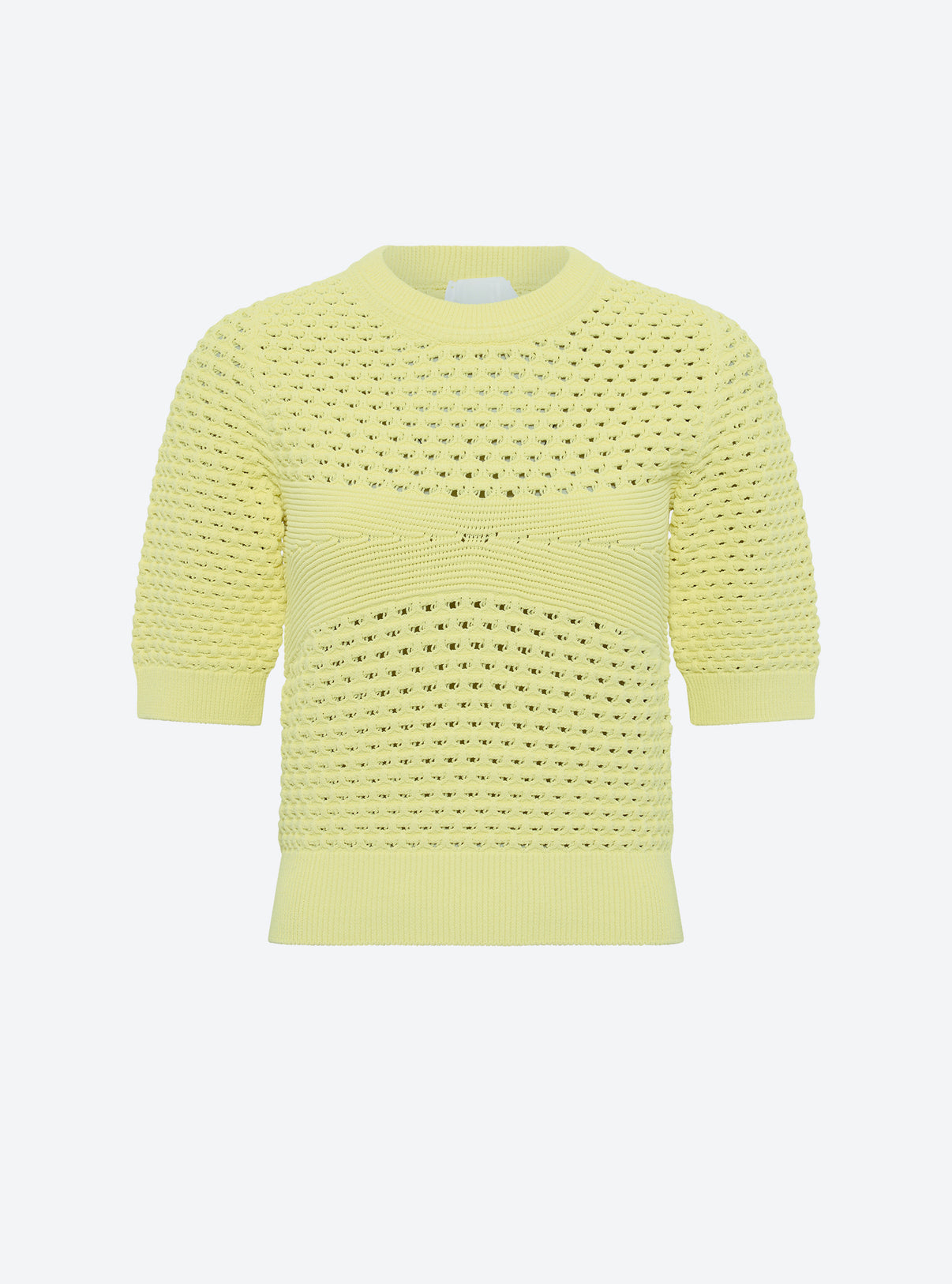 Top en maille capitonnée Lime - Vêtement en maille de luxe Molli