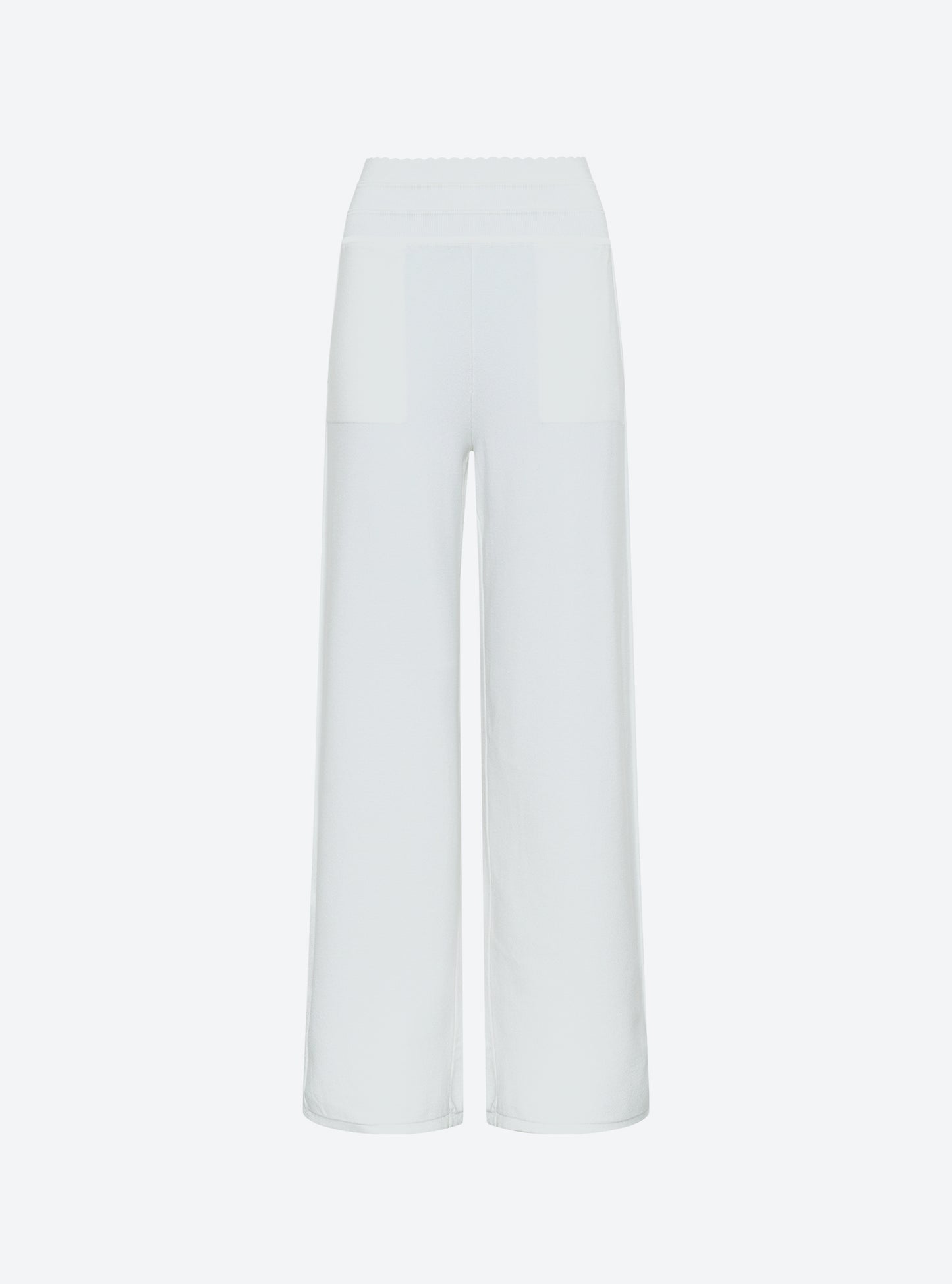 jersey knit high waist pants